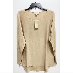 Michael Kors Women’s XL Beige Dolman Sweater